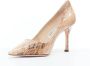 Manolo Blahnik Pre-owned Leather heels Beige Dames - Thumbnail 3