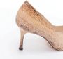 Manolo Blahnik Pre-owned Leather heels Beige Dames - Thumbnail 7