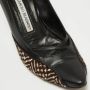 Manolo Blahnik Pre-owned Leather heels Black Dames - Thumbnail 7