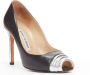 Manolo Blahnik Pre-owned Leather heels Black Dames - Thumbnail 2