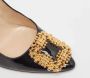 Manolo Blahnik Pre-owned Leather heels Black Dames - Thumbnail 7