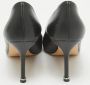 Manolo Blahnik Pre-owned Leather heels Black Dames - Thumbnail 5