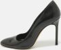 Manolo Blahnik Pre-owned Leather heels Black Dames - Thumbnail 2