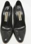 Manolo Blahnik Pre-owned Leather heels Black Dames - Thumbnail 3