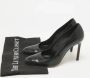 Manolo Blahnik Pre-owned Leather heels Black Dames - Thumbnail 9