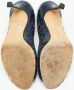 Manolo Blahnik Pre-owned Leather heels Blue Dames - Thumbnail 6