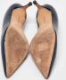 Manolo Blahnik Pre-owned Leather heels Blue Dames - Thumbnail 5