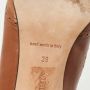 Manolo Blahnik Pre-owned Leather heels Brown Dames - Thumbnail 8