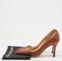 Manolo Blahnik Pre-owned Leather heels Brown Dames - Thumbnail 9