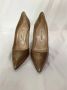 Manolo Blahnik Pre-owned Leather heels Brown Dames - Thumbnail 5