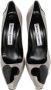 Manolo Blahnik Pre-owned Leather heels Gray Dames - Thumbnail 2