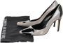 Manolo Blahnik Pre-owned Leather heels Gray Dames - Thumbnail 8