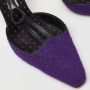 Manolo Blahnik Pre-owned Leather heels Purple Dames - Thumbnail 7