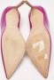 Manolo Blahnik Pre-owned Leather heels Purple Dames - Thumbnail 4