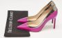 Manolo Blahnik Pre-owned Leather heels Purple Dames - Thumbnail 7