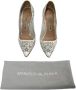 Manolo Blahnik Pre-owned Leather heels White Dames - Thumbnail 3