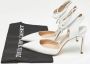 Manolo Blahnik Pre-owned Leather heels White Dames - Thumbnail 9