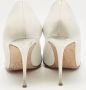 Manolo Blahnik Pre-owned Leather heels White Dames - Thumbnail 5