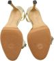 Manolo Blahnik Pre-owned Leather heels Yellow Dames - Thumbnail 8