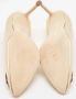 Manolo Blahnik Pre-owned Leather heels Yellow Dames - Thumbnail 4