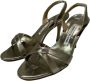 Manolo Blahnik Pre-owned Leather heels Yellow Dames - Thumbnail 6