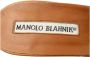 Manolo Blahnik Pre-owned Leather mules Brown Dames - Thumbnail 9