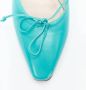 Manolo Blahnik Pre-owned Leather mules Green Dames - Thumbnail 6