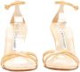 Manolo Blahnik Pre-owned Leather sandals Beige Dames - Thumbnail 3