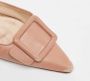 Manolo Blahnik Pre-owned Leather sandals Beige Dames - Thumbnail 7