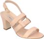 Manolo Blahnik Pre-owned Leather sandals Beige Dames - Thumbnail 2