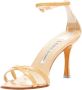 Manolo Blahnik Pre-owned Leather sandals Beige Dames - Thumbnail 4