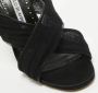 Manolo Blahnik Pre-owned Leather sandals Black Dames - Thumbnail 7