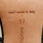 Manolo Blahnik Pre-owned Leather sandals Black Dames - Thumbnail 8