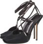 Manolo Blahnik Pre-owned Leather sandals Black Dames - Thumbnail 3