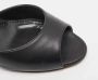 Manolo Blahnik Pre-owned Leather sandals Black Dames - Thumbnail 7