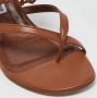 Manolo Blahnik Pre-owned Leather sandals Brown Dames - Thumbnail 6