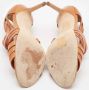 Manolo Blahnik Pre-owned Leather sandals Brown Dames - Thumbnail 6