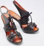 Manolo Blahnik Pre-owned Leather sandals Gray Dames - Thumbnail 5