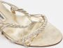 Manolo Blahnik Pre-owned Leather sandals Gray Dames - Thumbnail 6