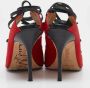 Manolo Blahnik Pre-owned Leather sandals Red Dames - Thumbnail 5