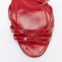 Manolo Blahnik Pre-owned Leather sandals Red Dames - Thumbnail 6