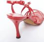 Manolo Blahnik Pre-owned Leather sandals Red Dames - Thumbnail 8