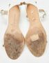 Manolo Blahnik Pre-owned Leather sandals White Dames - Thumbnail 6