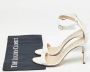 Manolo Blahnik Pre-owned Leather sandals White Dames - Thumbnail 9