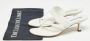 Manolo Blahnik Pre-owned Leather sandals White Dames - Thumbnail 7