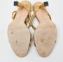 Manolo Blahnik Pre-owned Leather sandals Yellow Dames - Thumbnail 6