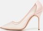 Manolo Blahnik Pre-owned Mesh heels Pink Dames - Thumbnail 2