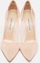 Manolo Blahnik Pre-owned Mesh heels Pink Dames - Thumbnail 3