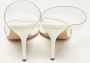 Manolo Blahnik Pre-owned Plastic sandals White Dames - Thumbnail 3