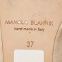 Manolo Blahnik Pre-owned Satin flats Beige Dames - Thumbnail 7